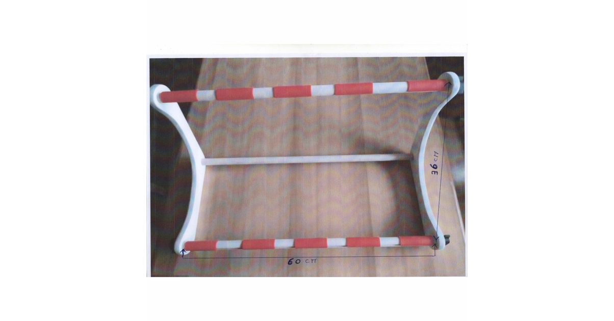 Nurge Support à broder avec clips 190-3 B 60 CM